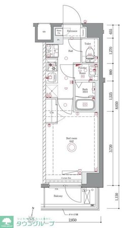 AZEST立石Iの物件間取画像